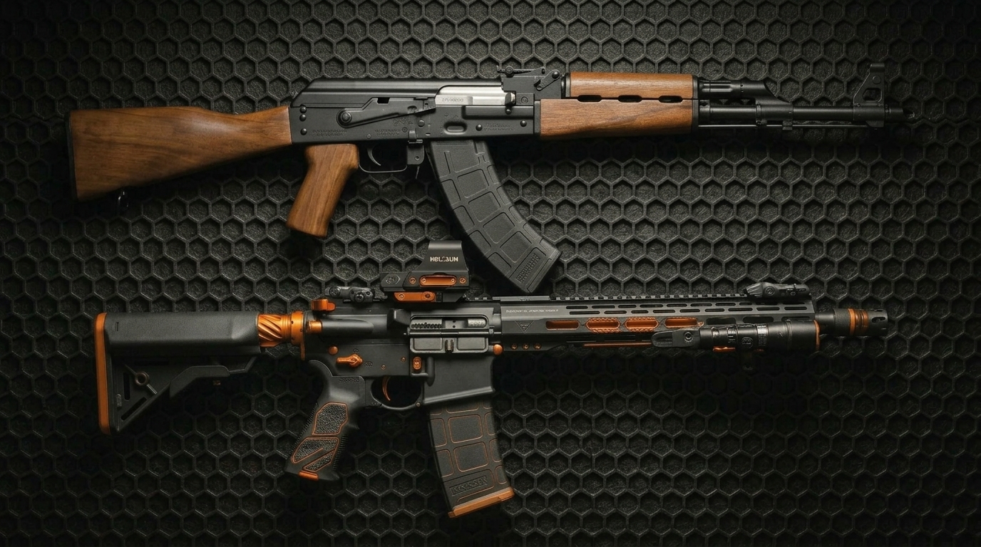 Zastava M70 ZPAP — Standard Configuration with Slant Brake and Walnut Furniture